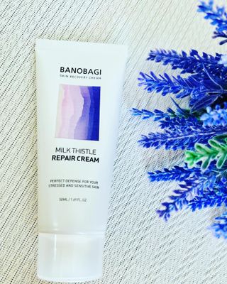 바노바기 코스메틱 바노바기 밀크 씨슬 리페어 크림 50ml — 5점을 준 리뷰어가 2023년 3월 올린 사용 사진