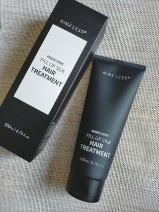 나인레스 매지나인 필 업 실크 트리트먼트 200ml 6.76 fl. 온스 유형에 남겨 — 5점을 준 리뷰어가 2022년 4월 올린 사용 사진