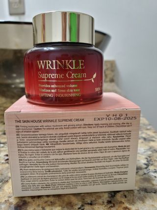[The Skin House] Wrinkle Supreme Cream — 5점을 준 리뷰어가 2022년 11월 올린 사용 사진