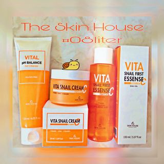 Vita Snail Trio Set [First Essence, Cream, Gel Cleanser] — 5점을 준 리뷰어가 2021년 9월 올린 사용 사진