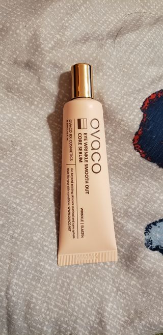 오바코 ovaco eye wrinkle smooth out serum — 4.5점을 준 리뷰어가 2022년 2월 올린 사용 사진