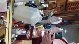 Aquapick AQ-350 물 Flosser 전기 치과 수조 치아 용 전문 구강 세정기 — 4.5점을 준 리뷰어가 2022년 5월 올린 사용 사진