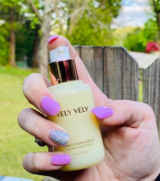 VELY VELY Yuja C-Tamin Serum — 5점을 준 리뷰어가 2021년 4월 올린 사용 사진