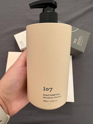 107 SCAP PURIFYING Microbiome Shampoo 500ml 16.9 fl oz — 5점을 준 리뷰어가 2023년 6월 올린 사용 사진