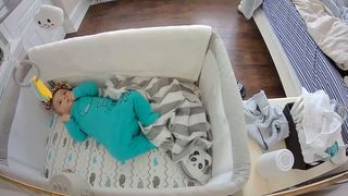 온습도 모니터와 스마트 리모컨이 탑재된 EGLOO cam S4 1080P Wi-Fi 스마트 카메라 — 5점을 준 리뷰어가 2021년 5월 올린 사용 사진