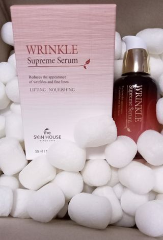 [The Skin House] Wrinkle Supreme Serum — 5점을 준 리뷰어가 2022년 12월 올린 사용 사진