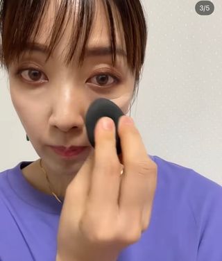 지베르니 밀착 커버 파운데이션 30ml + 밀착 커버 쿠션 본 제품 — 5점을 준 리뷰어가 2023년 9월 올린 사용 사진