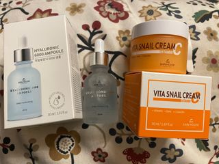 Vita Snail Cream + Hyaluronic 6000 ampoule — 4점을 준 리뷰어가 2021년 8월 올린 사용 사진