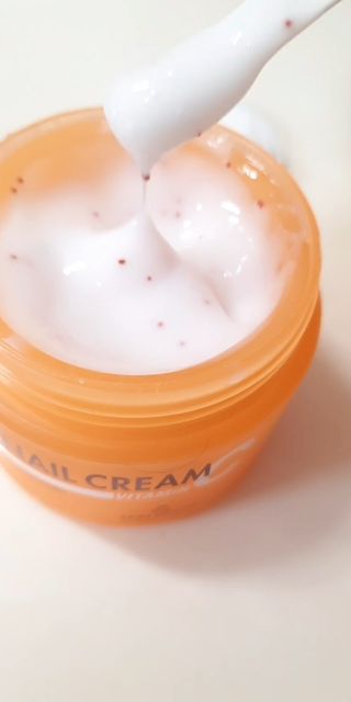 [THE SKIN HOUSE] Vita Snail Cream — 4점을 준 리뷰어가 2022년 2월 올린 사용 사진