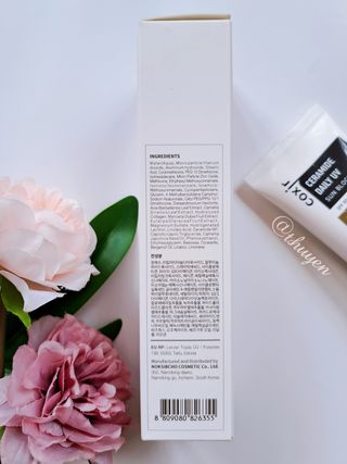 [Coxir] Ceramide Daily UV Sun Block — 4점을 준 리뷰어가 2022년 7월 올린 사용 사진