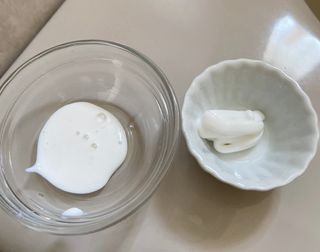 ゴールドプラスセット(シャンプー500g x 1ea/トリートメント500ml X 1ea) — 4점을 준 리뷰어가 2023년 4월 올린 사용 사진