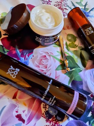 Pink Collagen Line [Toner, Serum, Cream] — 5점을 준 리뷰어가 2021년 10월 올린 사용 사진