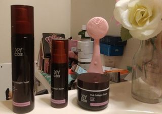 Pink Collagen Line [Toner, Serum, Cream] — 4점을 준 리뷰어가 2021년 10월 올린 사용 사진