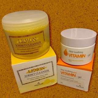 [THE SKIN HOUSE] Lemon Sorbet Cleanser, Aloe Soothing Vitamin Gel — 5점을 준 리뷰어가 2021년 12월 올린 사용 사진