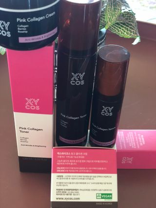 Pink Collagen Line [Toner, Serum, Cream] — 5점을 준 리뷰어가 2021년 9월 올린 사용 사진