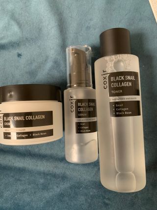 Black Snail Collagen Trio Set [Toner, Serum and Cream] — 5점을 준 리뷰어가 2021년 9월 올린 사용 사진