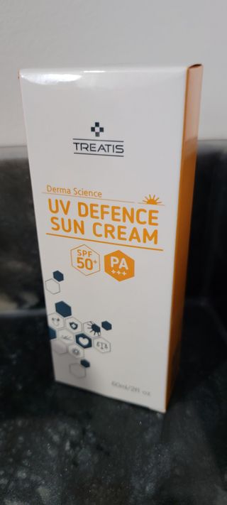 트리티스 US [TREATIS] UV Defence Sun Cream PA+++ / SPF50+ — 5점을 준 리뷰어가 2021년 2월 올린 사용 사진