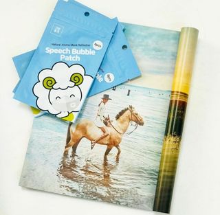 르무통 스피치 버블 아로마 마스크 패치 — 5점을 준 리뷰어가 2021년 6월 올린 사용 사진