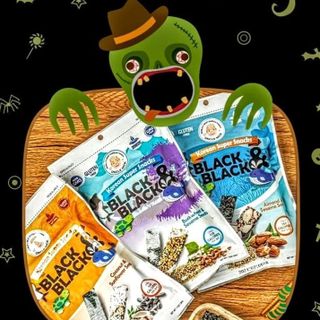 UNCLE NICK 한국 슈퍼 스낵 블랙 &amp; 블랙 김 스낵 — 4.5점을 준 리뷰어가 2021년 10월 올린 사용 사진