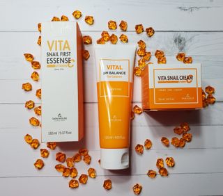 Vita Snail Trio Set [First Essence, Cream, Gel Cleanser] — 4.5점을 준 리뷰어가 2021년 9월 올린 사용 사진
