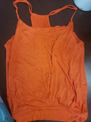 noflik 민소매 스트랩 블라우스-Dressy Tops Summer Spaghetti Strap Tank Tops — 5점을 준 리뷰어가 2021년 8월 올린 사용 사진