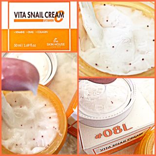 [THE SKIN HOUSE] Vita Snail Cream — 5점을 준 리뷰어가 2022년 2월 올린 사용 사진