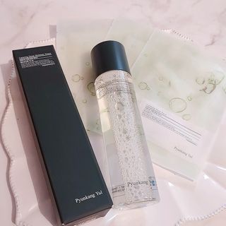Pyunkang Yul 편강 율 진정 수분 강화 토너 150ml & 진정 마스크팩 10ea — 5점을 준 리뷰어가 2021년 9월 올린 사용 사진