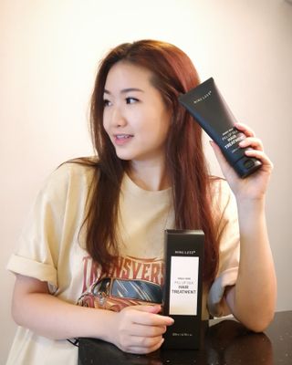 나인레스 매지나인 필 업 실크 트리트먼트 200ml 6.76 fl. 온스 유형에 남겨 — 5점을 준 리뷰어가 2022년 1월 올린 사용 사진