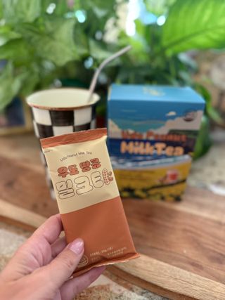 느랑풀 USA_ [neurangpul] JEJU UDO PEANUT MILKTEA 30g*10 — 5점을 준 리뷰어가 2025년 8월 올린 사용 사진
