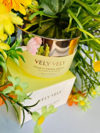 VELY VELY Yuja C-tamin Cream — 5점을 준 리뷰어가 2021년 4월 올린 사용 사진