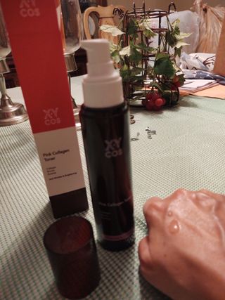 Pink Collagen Line [Toner, Serum, Cream] — 4점을 준 리뷰어가 2021년 10월 올린 사용 사진