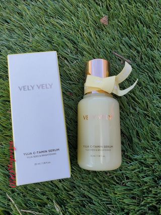 VELY VELY Yuja C-Tamin Serum — 5점을 준 리뷰어가 2021년 4월 올린 사용 사진