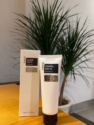 [Coxir] Ceramide Daily UV Sun Block — 5점을 준 리뷰어가 2022년 7월 올린 사용 사진