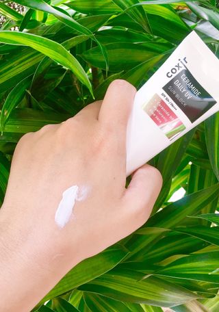 [Coxir] Ceramide Daily UV Sun Block — 4.5점을 준 리뷰어가 2022년 7월 올린 사용 사진