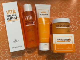 Vita Snail Trio Set [First Essence, Cream, Gel Cleanser] — 4점을 준 리뷰어가 2021년 9월 올린 사용 사진