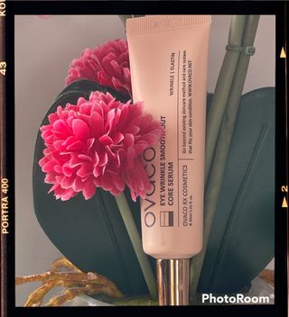 오바코 ovaco eye wrinkle smooth out serum — 5점을 준 리뷰어가 2022년 2월 올린 사용 사진