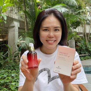 [The Skin House] Wrinkle Supreme Serum — 3.5점을 준 리뷰어가 2022년 11월 올린 사용 사진