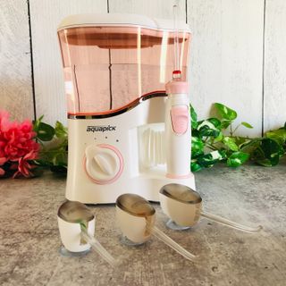 Aquapick AQ-350 물 Flosser 전기 치과 수조 치아 용 전문 구강 세정기 — 4점을 준 리뷰어가 2022년 4월 올린 사용 사진