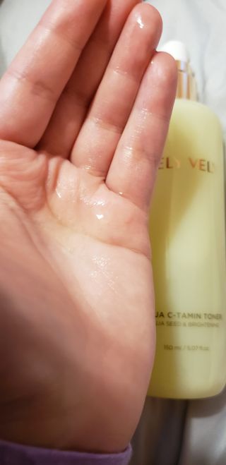 VELY VELY Yuja C-Tamin Toner — 4점을 준 리뷰어가 2021년 4월 올린 사용 사진