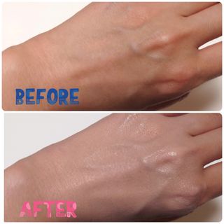 지베르니 밀착 커버 파운데이션 30ml + 밀착 커버 쿠션 본 제품 — 4점을 준 리뷰어가 2023년 9월 올린 사용 사진