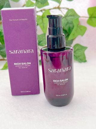 Rich Salon Morocco Argan Oil Serum 사라나라, 리치 살롱 모로코알 건 오일 세럼 — 5점을 준 리뷰어가 2023년 1월 올린 사용 사진
