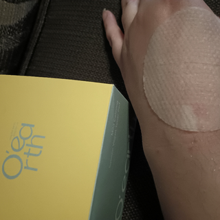 오어스 마일드 카밍 순진 비건 토너 패드 포 페이스 모이스처라이징 &amp; 수딩 — 5점을 준 리뷰어가 2023년 2월 올린 사용 사진
