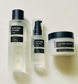 Black Snail Collagen Trio Set [Toner, Serum and Cream] — 5점을 준 리뷰어가 2021년 9월 올린 사용 사진