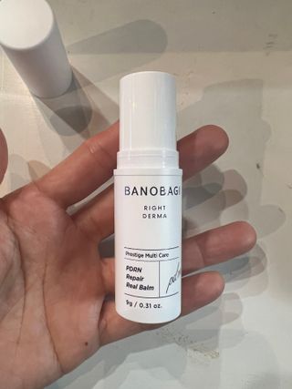 바노바기 코스메틱 피디알엔 리페어 리얼 밤 9g — 5점을 준 리뷰어가 2023년 11월 올린 사용 사진
