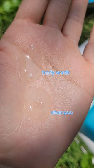 TS 블루에디션(샴푸200ml+바디워시200ml SET) — 5점을 준 리뷰어가 2023년 6월 올린 사용 사진