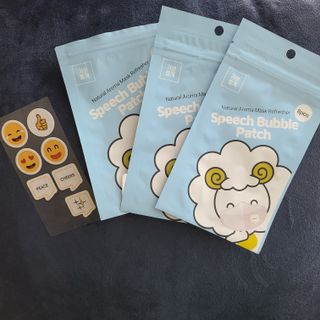르무통 스피치 버블 아로마 마스크 패치 — 5점을 준 리뷰어가 2021년 4월 올린 사용 사진