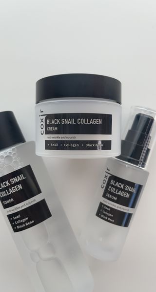 Black Snail Collagen Trio Set [Toner, Serum and Cream] — 5점을 준 리뷰어가 2021년 9월 올린 사용 사진