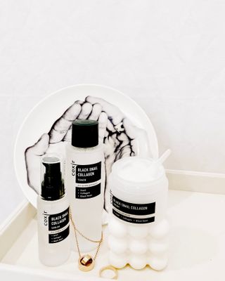 Black Snail Collagen Trio Set [Toner, Serum and Cream] — 5점을 준 리뷰어가 2021년 9월 올린 사용 사진