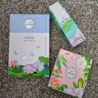 제주 보태니컬 선크림/더 퓨어 로터스 어메니티 세트/연꽃잎 마스크 - 진정 — 5점을 준 리뷰어가 2022년 8월 올린 사용 사진