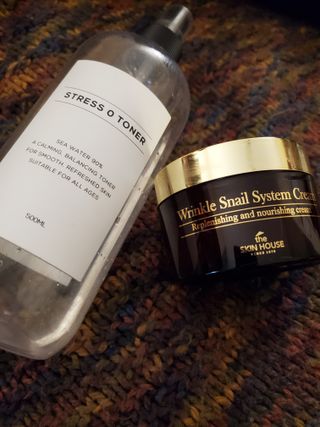 [THE SKIN HOUSE] Wrinkle Snail System Cream 100ml — 2.5점을 준 리뷰어가 2022년 1월 올린 사용 사진